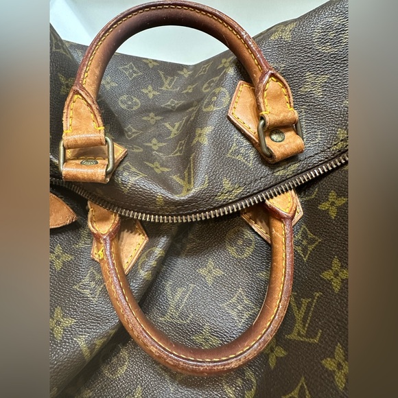 Auth Louis Vuitton Speedy 40 Hand Bag #N4761V80O - FOR CANVAS OR REPAIR - Picture 6 of 15